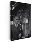 Dikey Kanvas Tablo Atatürk Sergi Alanı Tablolar Atatürk Tablosu Ev Ofis Duvar Dekoru