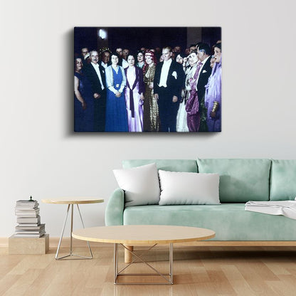 Cumhuriyet Balosu - Atatürk'ün Modern Türkiye'si Kanvas Tablo