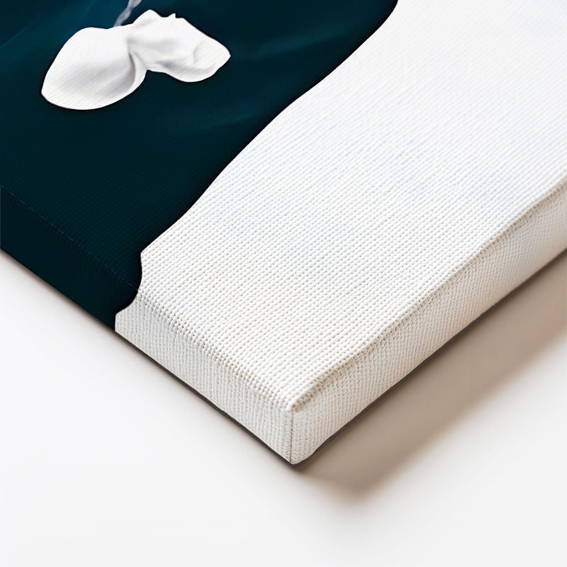 Yatay Kanvas Tablo Atatürk Bulutlu Fon Portre Atatürk Tablosu Ev Ofis Duvar Dekoru