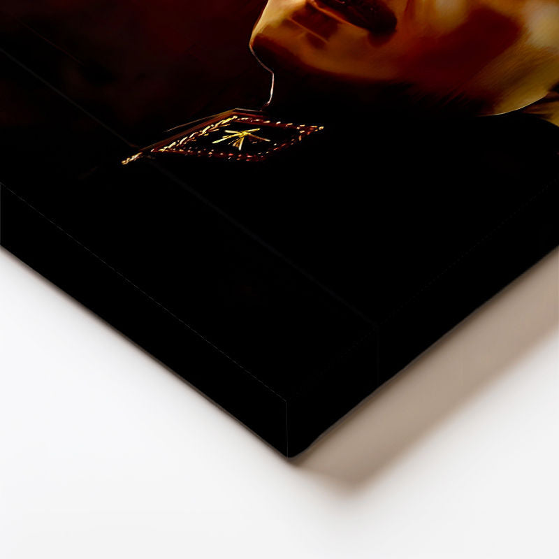 Yatay Kanvas Tablo Atatürk Büyük Ay Yıldız Grafik Atatürk Tablosu Ev Ofis Duvar Dekoru