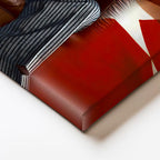 Yatay Kanvas Tablo Atatürk Koltukta Asil Duruş Atatürk Tablosu Ev Ofis Duvar Dekoru