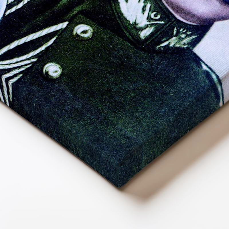 Yatay Kanvas Tablo Atatürk Ve Ailesi Çizim Atatürk Tablosu Ev Ofis Duvar Dekoru