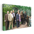 Yatay Kanvas Tablo Atatürk Doğa Yürüyüşü Atatürk Tablosu Ev Ofis Duvar Dekoru