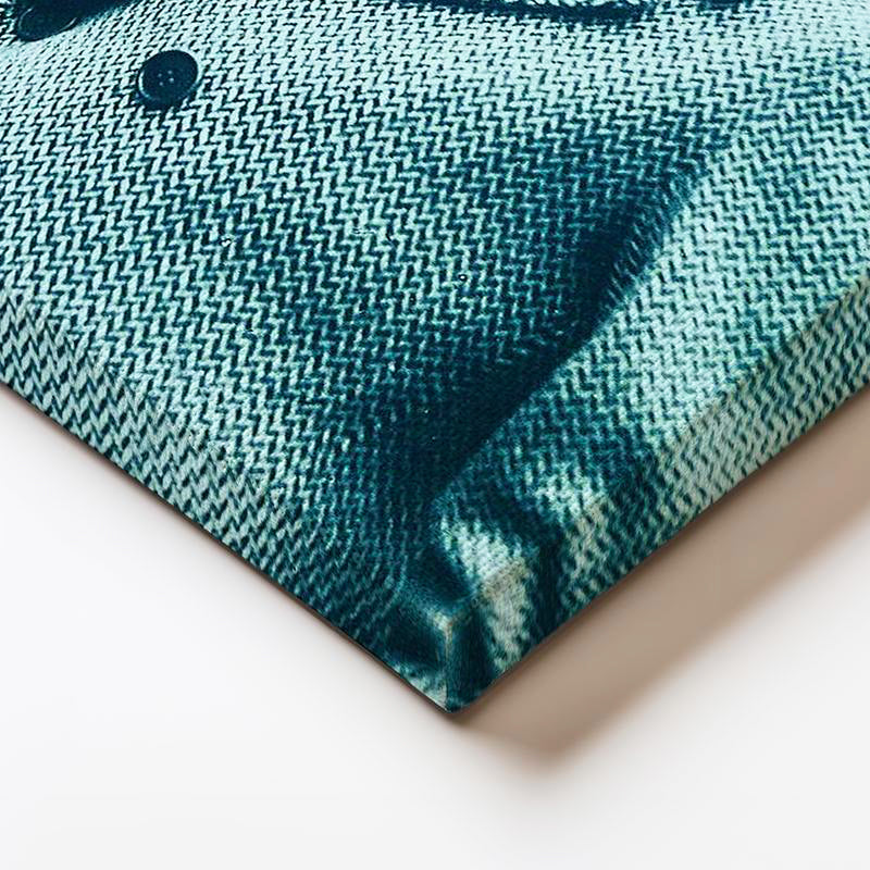 Yatay Kanvas Tablo Atatürk Tren Garı Sohbeti Atatürk Tablosu Ev Ofis Duvar Dekoru