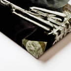 Yatay Kanvas Tablo Atatürk Ve Şeyh Sünusi Atatürk Tablosu Ev Ofis Duvar Dekoru