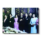 Yatay Kanvas Tablo Atatürk Salon Daveti Atatürk Tablosu Ev Ofis Duvar Dekoru