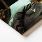 Yatay Kanvas Tablo Atatürk Deniz Kenarı Seyir Atatürk Tablosu Ev Ofis Duvar Dekoru