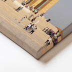 Yatay Kanvas Tablo Anıtkabir Kırmızı Bayrak Atatürk Tablosu Ev Ofis Duvar Dekoru