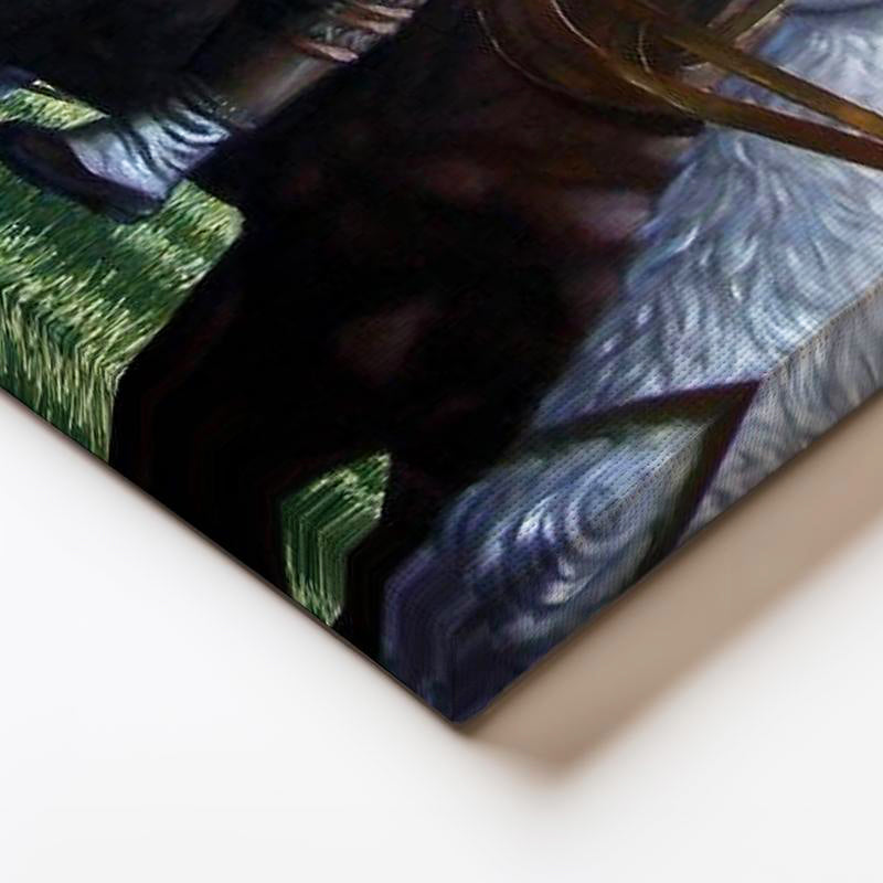 Yatay Kanvas Tablo Atatürk Atlı Birlik Selam Atatürk Tablosu Ev Ofis Duvar Dekoru