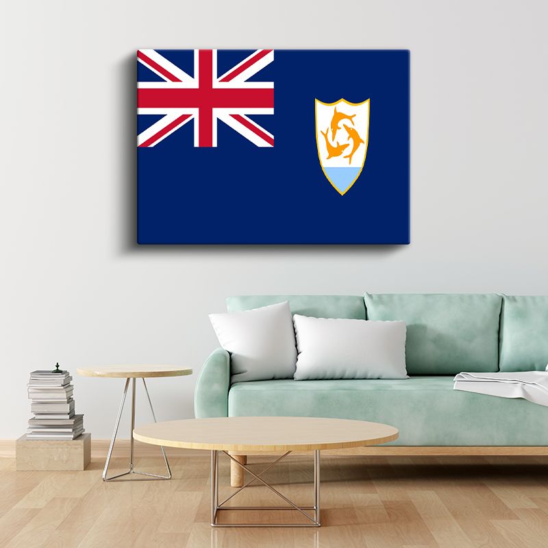 Anguilla Bayrağı - Kanvas Tablo