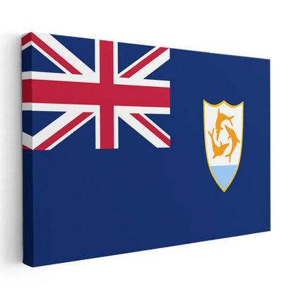 Anguilla Bayrağı - Kanvas Tablo