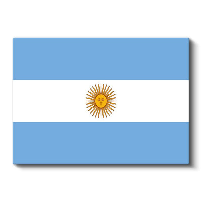 Arjantin Bayrağı - Kanvas Tablo