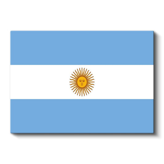 Arjantin Bayrağı - Kanvas Tablo