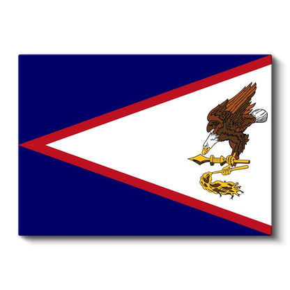 Amerikan Samoası Bayrağı - Kanvas Tablo