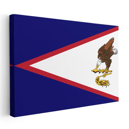 Amerikan Samoası Bayrağı - Kanvas Tablo