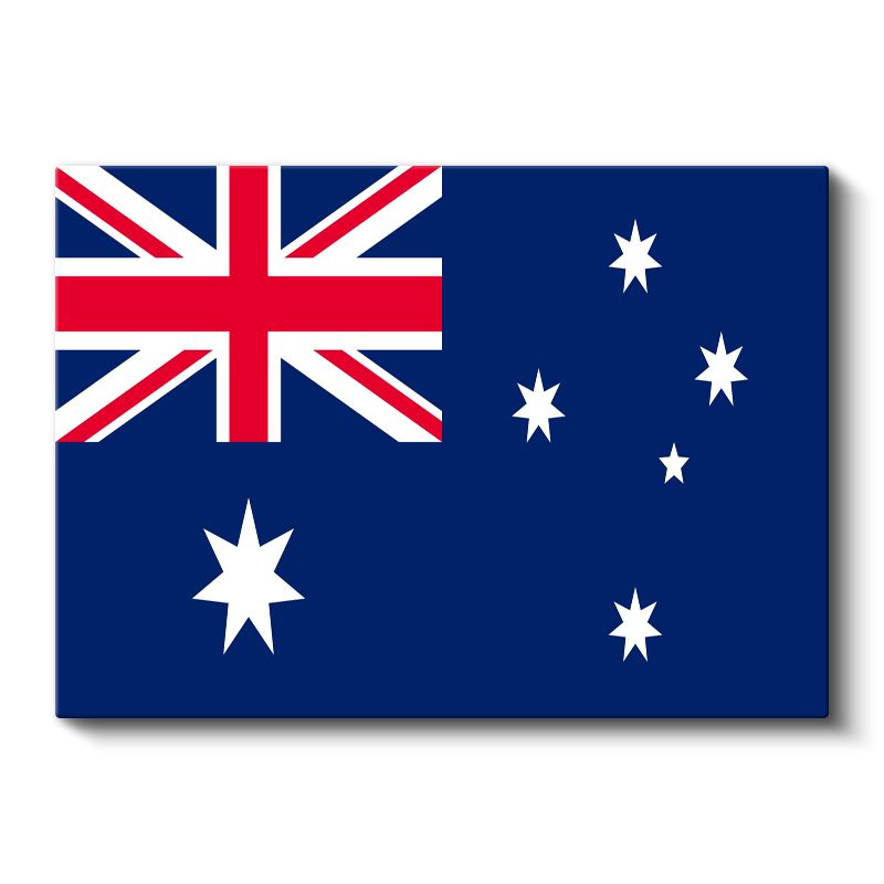 Avustralya Bayrağı - Kanvas Tablo
