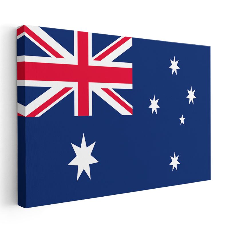 Avustralya Bayrağı - Kanvas Tablo
