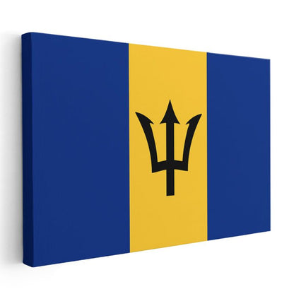 Barbados Bayrağı - Kanvas Tablo