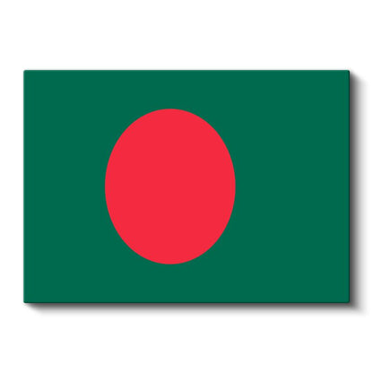 Bangladeş Bayrağı - Kanvas Tablo
