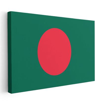 Bangladeş Bayrağı - Kanvas Tablo