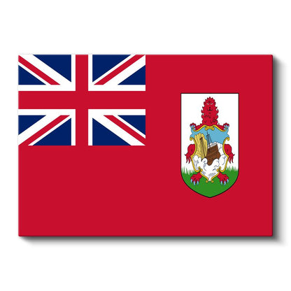 Bermuda Bayrağı - Kanvas Tablo