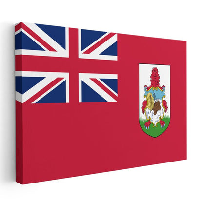Bermuda Bayrağı - Kanvas Tablo