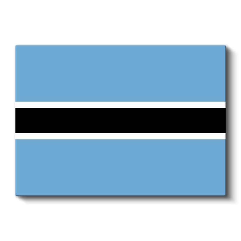 Belize Bayrağı - Kanvas Tablo