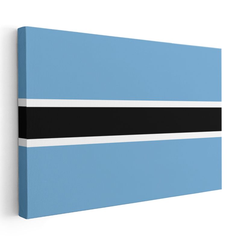 Belize Bayrağı - Kanvas Tablo