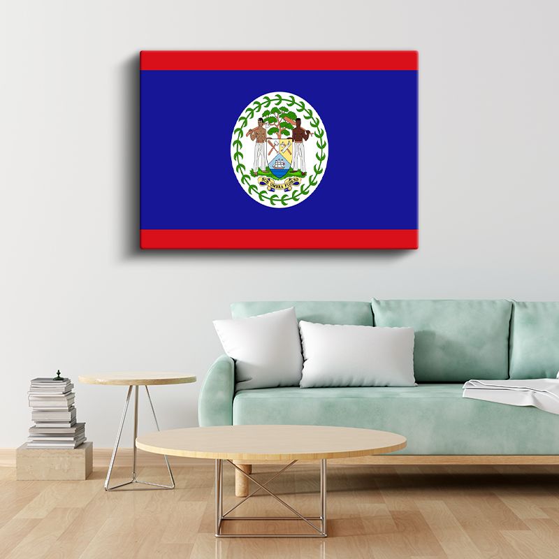 Cocos (Keeling) Adaları Bayrağı - Kanvas Tablo