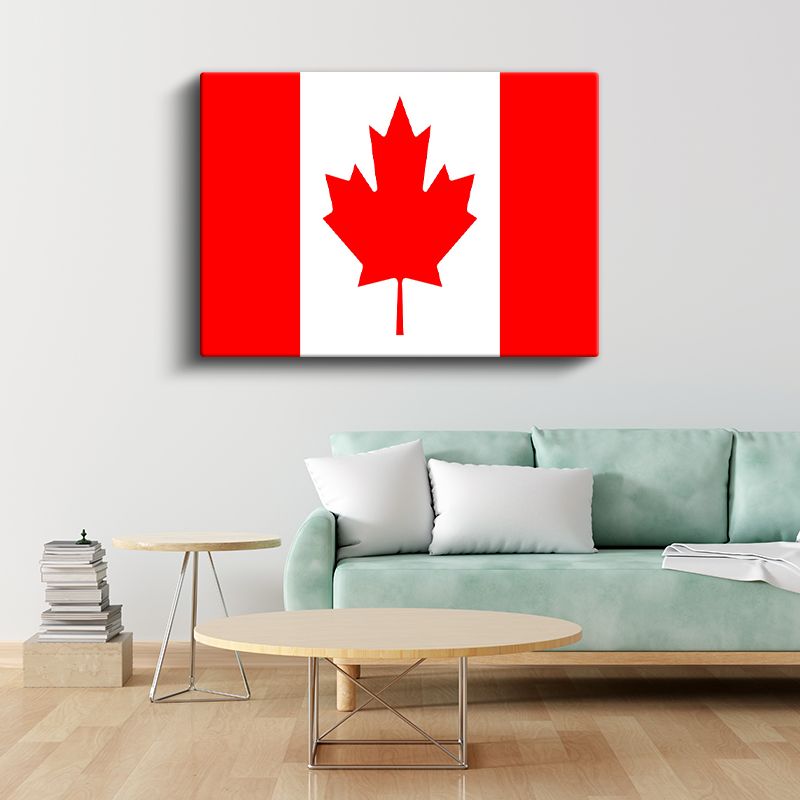 Kamerun Bayrağı - Kanvas Tablo