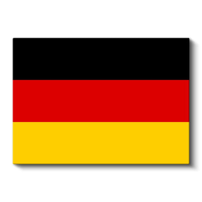 Almanya Bayrağı - Kanvas Tablo