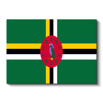 Dominika Bayrağı - Kanvas Tablo