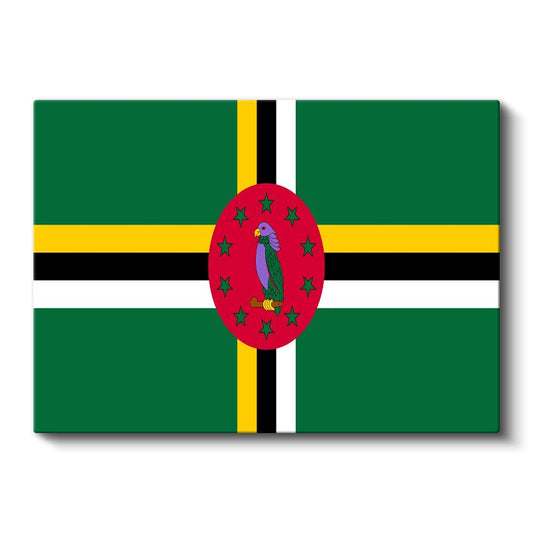 Dominika Bayrağı - Kanvas Tablo