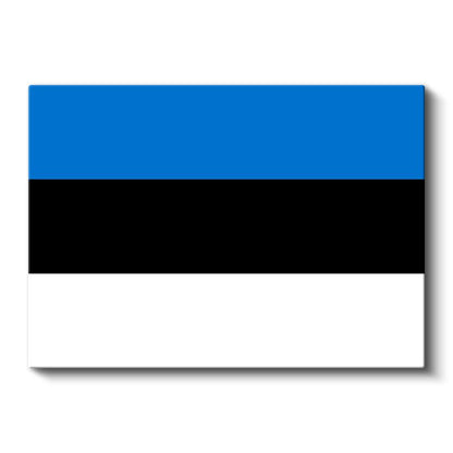 Estonya Bayrağı - Kanvas Tablo