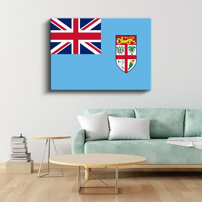 Fiji Bayrağı - Kanvas Tablo