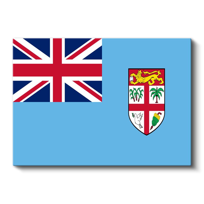 Fiji Bayrağı - Kanvas Tablo