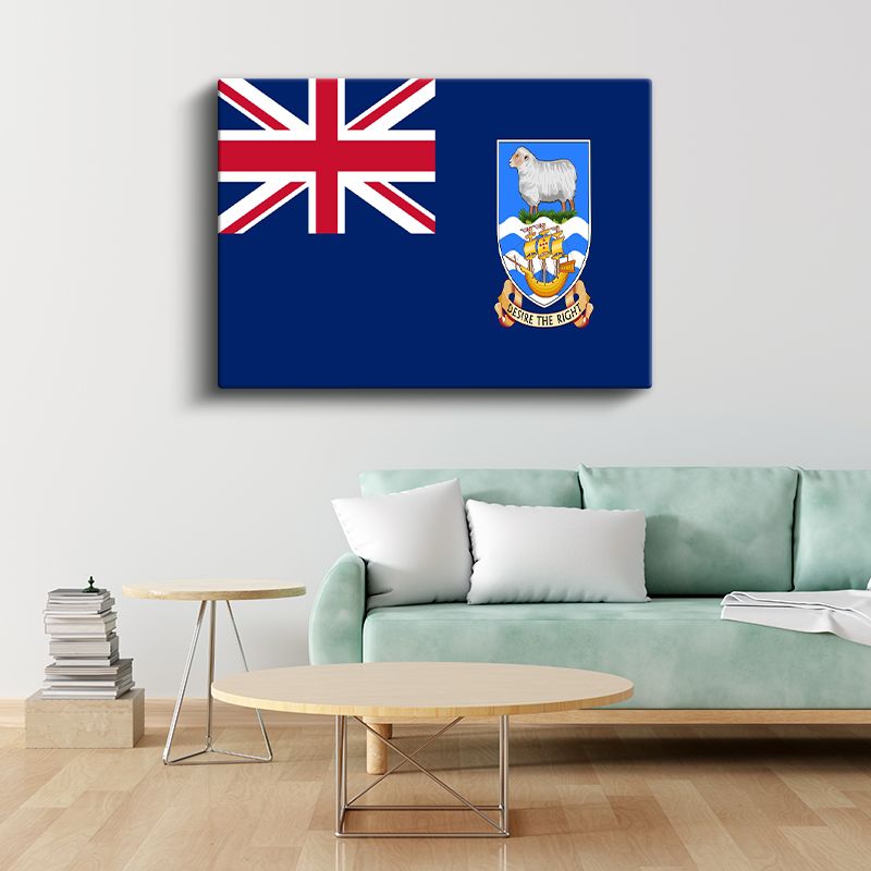 Falkland Adaları Bayrağı - Kanvas Tablo