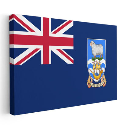 Falkland Adaları Bayrağı - Kanvas Tablo