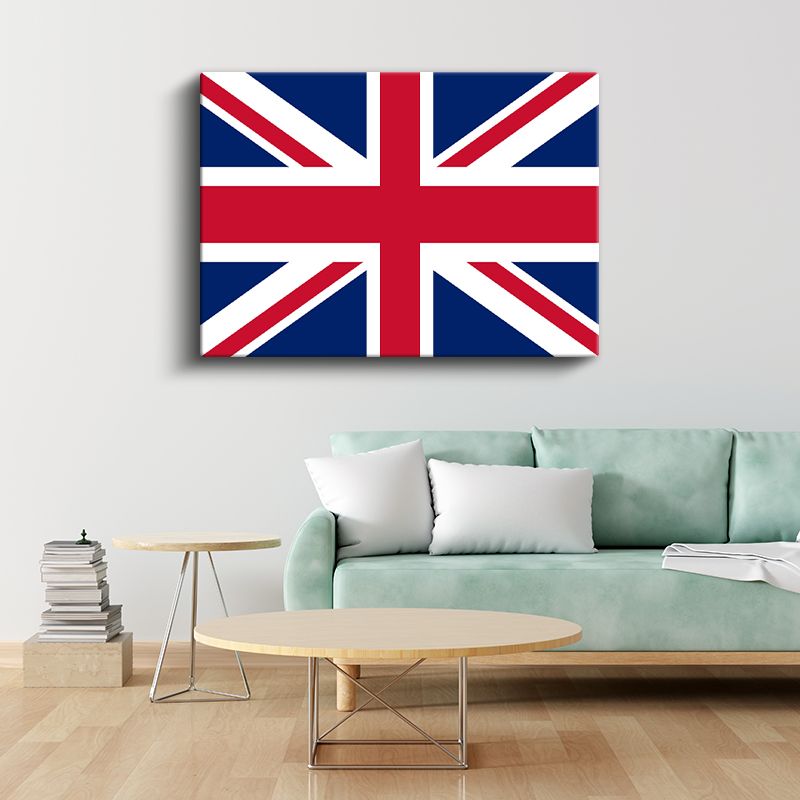 Birleşik Krallık Bayrağı - Kanvas Tablo
