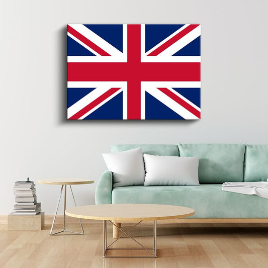 Birleşik Krallık Bayrağı - Kanvas Tablo