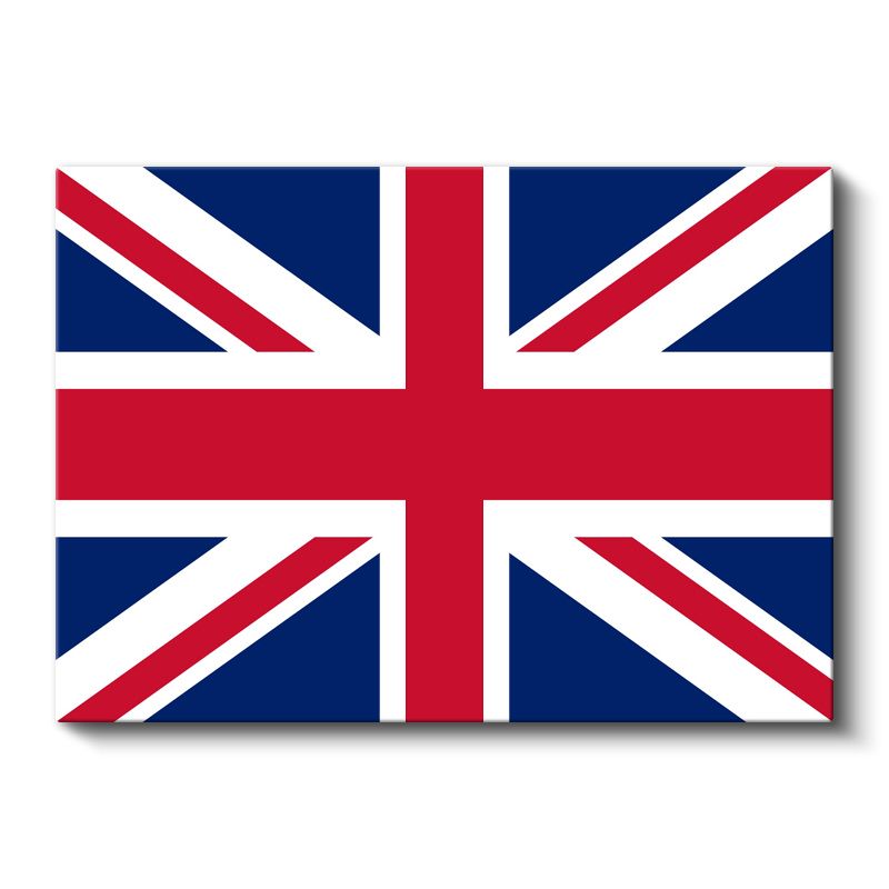 Birleşik Krallık Bayrağı - Kanvas Tablo