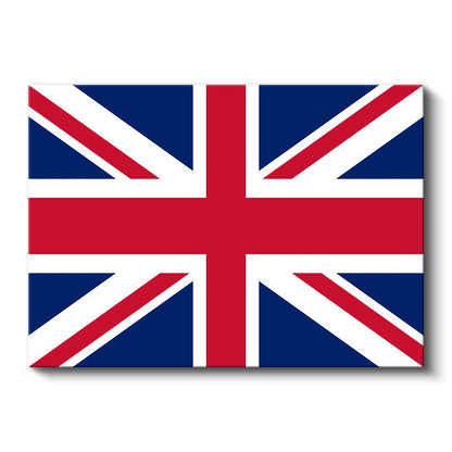 Birleşik Krallık Bayrağı - Kanvas Tablo