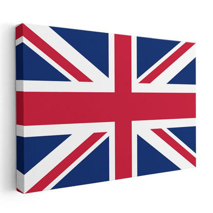 Birleşik Krallık Bayrağı - Kanvas Tablo