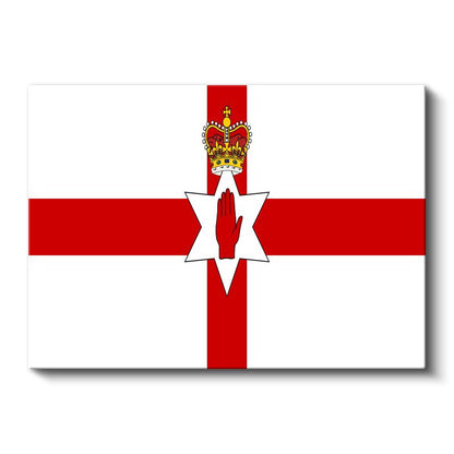 Kuzey İrlanda Bayrağı - Kanvas Tablo