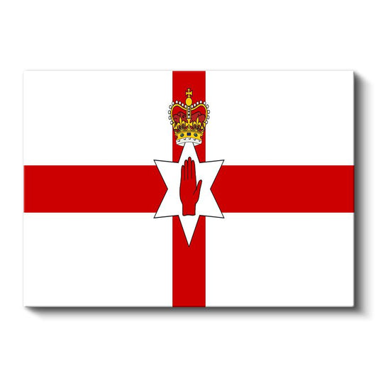 Kuzey İrlanda Bayrağı - Kanvas Tablo
