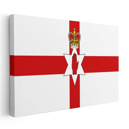 Kuzey İrlanda Bayrağı - Kanvas Tablo