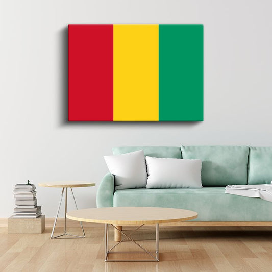 Gine Bayrağı - Kanvas Tablo