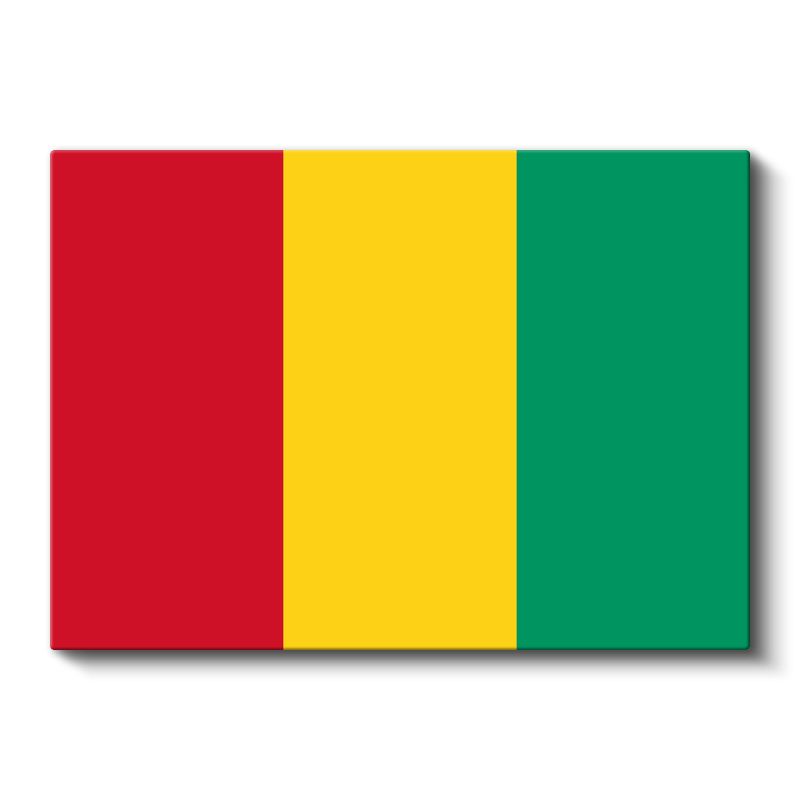 Gine Bayrağı - Kanvas Tablo