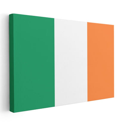İrlanda Bayrağı - Kanvas Tablo