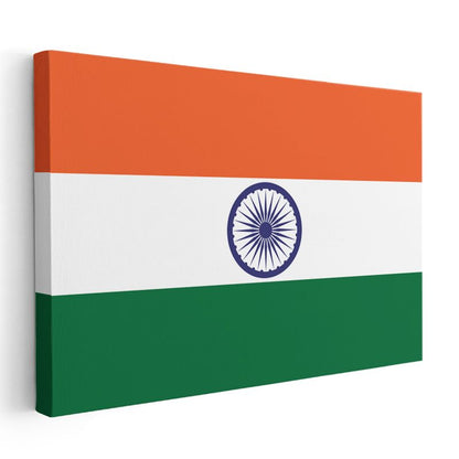 Hindistan Bayrağı - Kanvas Tablo